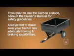 Agri-Fab Utility Garden Cart with Dump Box – 750 lb Capacity, Steel Bed, Quick-Release Dump, Pneumatic Tires - Image 5
