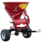 Behlen Country Pull Type Spreader – 500 lb Capacity Steel Hopper, ATV & Lawn Tractor Compatible, Broadcast Seed & Fertilizer