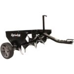 Agri-Fab 40" Plug Aerator Tow Behind - Core Plugger for Lawns, 24 Galvanized Knives, 3" Deep Soil Plugs, Fits Lawn Tractors & ATVs