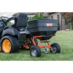 Agri-Fab 185 lb Tow Spreader for Riding Mower - Seed & Fertilizer Spreader, 12 ft Spread, 40K sq ft Coverage, Poly Hopper - Image 2