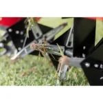 Craftsman 40" Tow Behind Plug Aerator – 24 Galvanized Coring Points, 3" Depth, Universal Hitch, Flat-Free Tires - Image 4