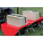 Craftsman 40" Tow Behind Plug Aerator – 24 Galvanized Coring Points, 3" Depth, Universal Hitch, Flat-Free Tires - Image 5