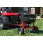 Craftsman 110 lb Tow Broadcast Spreader – 10 ft Spread Width, Universal Hitch, 3/4" Steel Tubing, for Riding Mowers - Image 3