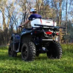 Fimco 15 Gallon ATV Sprayer with 2-Nozzle Boom - 12V Diaphragm Pump, 80" Coverage, Handgun, TeeJet Nozzles, Universal Mount - Image 2