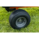 Agri-Fab 18 cu. ft. ATV Poly Swivel Cart - 1000 lb Capacity Dump Cart, 56° Dump, 100° Swivel - Image 6