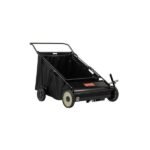 Agri-Fab 30" Push Lawn Sweeper - 12 cu. ft. Hopper, Forward Dump, 4 Brushes, Flat-Free Tires - for Leaves & Debris