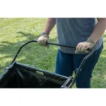 Agri-Fab 30" Push Lawn Sweeper - 12 cu. ft. Hopper, Forward Dump, 4 Brushes, Flat-Free Tires - for Leaves & Debris - Image 4