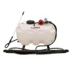 Fimco 25 Gallon 3 Nozzle ATV Sprayer - 2.4 GPM Pump, Folding Boom, TeeJet Nozzles, 10ft Coverage, Adjustable Wand