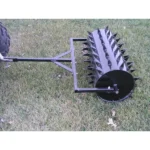 Field Tuff 36" Drum Spike Aerator - 78 Steel Spikes, 2.5" Penetration, 24 Gal Drum, Pin-Style Hitch for ATV/UTV - Image 2