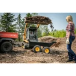 Polar HD 1500TA 22 cu ft Dump Trailer – Tandem Walking Axle, 1600 lb Capacity, Poly Tub, Steel Frame - Image 6