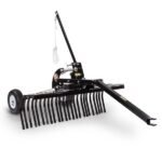DR Power 48 Inch ATV Landscape Rake | Tow-Behind Grading Rake for ATV & UTV | 24 Heat-Treated Tines