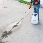 Fimco 5 Gal Rechargeable Spot Sprayer – Cordless 12V, Wheeled, 1 GPM Pump, Adjustable Nozzle for Lawn & Garden - Image 4