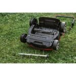 Craftsman 20V 15" Dethatcher/Scarifier – Brushless Motor, 3600 RPM, 14" Clearing Width, 50L Grass Bag, Tool-Less Change, Foldable