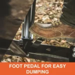 Agri-Fab 32 cu ft Chip-N-Vac Collection System - Tow-Behind Lawn Vacuum, 2" Chipping, Deck Adapter, 15" Pneumatic Tires - Image 3