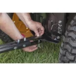 Agri-Fab 48" Tow Behind Lawn Roller - Water-Fillable Steel Drum, 910 lb Capacity, Welded Seam, Scraper Bar, Fits Garden Tractors, Model 45-0244 - Image 2