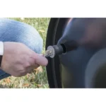 Agri-Fab 48" Tow Behind Lawn Roller - Water-Fillable Steel Drum, 910 lb Capacity, Welded Seam, Scraper Bar, Fits Garden Tractors, Model 45-0244 - Image 3