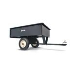Agri-Fab Utility Garden Cart with Dump Box – 750 lb Capacity, Steel Bed, Quick-Release Dump, Pneumatic Tires