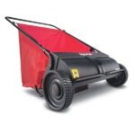 Agri-Fab 26" Push Lawn Sweeper Model 45-0218 - 7 cu. ft. Hopper, 4 Brushes, Lightweight, Collapsible - for Grass & Leaves
