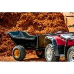 Polar HD1200 15 cu ft Poly Dump Trailer – 1200 lb Capacity, Tilt & Pivot Frame, Steel Frame - Image 5