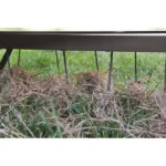 Agri-Fab 48" Tow Behind Dethatcher - 24 Spring Steel Tines, 70 lb Weight Tray, Thatch Remover for Lawn Tractors, Cantilever Handle, Model 45-0300 - Image 4