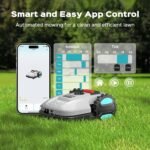 YARD CARE 2026 Robot Lawn Mower | App Control, Brushless Motor, Auto-Charging, Obstacle Detection, 0.8"-2.4" Cut, 1/8 Acre - Image 7
