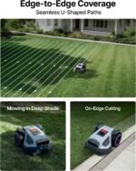 ANTHBOT M9 Robot Lawn Mower 1/4 Acre | Dual Vision+NRTK, No Perimeter Wire, App Control, 45% Slope, 1.2"-2.7" Cut, Multi-Zone - Image 5