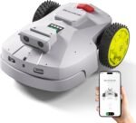 BESTMOW Robot Lawn Mower 1.5 Acre, RTK+4 Eye Vision Mapping, Ultra Quiet Self-Charging Robotic Mower, APP Control, Anti-Theft GPS