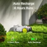 BESTMOW Robot Lawn Mower 1.5 Acre, RTK+4 Eye Vision Mapping, Ultra Quiet Self-Charging Robotic Mower, APP Control, Anti-Theft GPS - Image 2