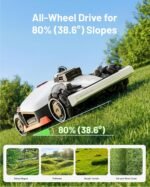 Mammotion LUBA 3 AWD 5000H Robot Lawn Mower for 1.25 Acres | 360° LiDAR+RTK+AI Vision, AWD 80% Slopes, 165W, 50 Zones, App - Image 6
