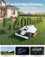 Mammotion LUBA 3 AWD 5000H Robot Lawn Mower for 1.25 Acres | 360° LiDAR+RTK+AI Vision, AWD 80% Slopes, 165W, 50 Zones, App - Image 4