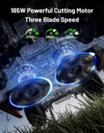 Mammotion LUBA 3 AWD 5000H Robot Lawn Mower for 1.25 Acres | 360° LiDAR+RTK+AI Vision, AWD 80% Slopes, 165W, 50 Zones, App - Image 3