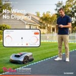 Sunseeker X3 Plus Robot Lawn Mower, Wire-Free 0.3 Acre, RTK + Vision AI Navigation, Obstacle Avoidance, Ride-on-Edge Cutting, App Control - Image 5
