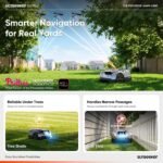 Sunseeker X3 Plus Robot Lawn Mower, Wire-Free 0.3 Acre, RTK + Vision AI Navigation, Obstacle Avoidance, Ride-on-Edge Cutting, App Control - Image 8