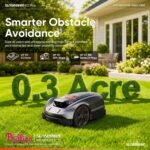 Sunseeker X3 Plus Robot Lawn Mower, Wire-Free 0.3 Acre, RTK + Vision AI Navigation, Obstacle Avoidance, Ride-on-Edge Cutting, App Control - Image 9